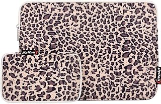 13-inch Laptop Sleeve Bag with Accessory Pouch | Leopard — Laptop Accessories
