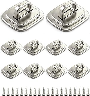 Ancrage QWORK pour câble de verrouillage portable 10 pièces acier