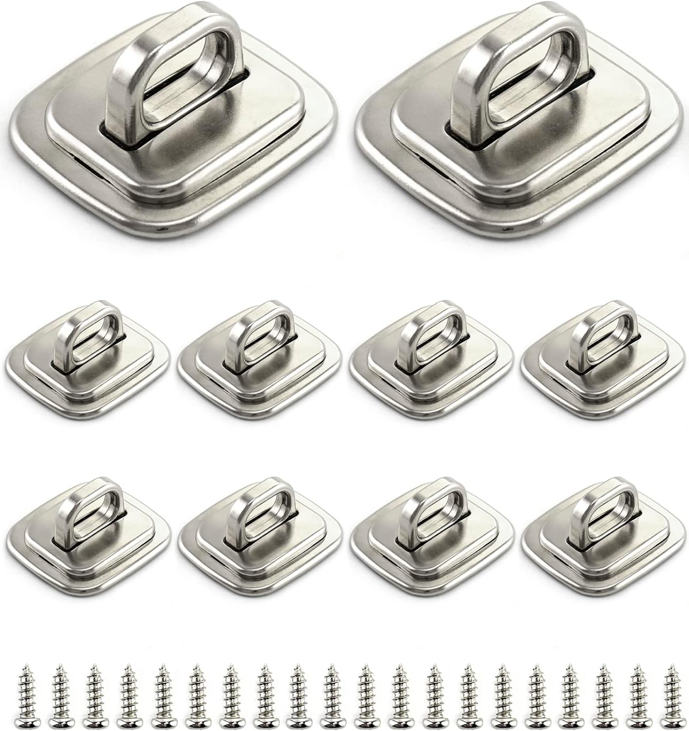 Ancrage QWORK pour câble de verrouillage portable 10 pièces acier — Accessoires pour ordinateurs portables
