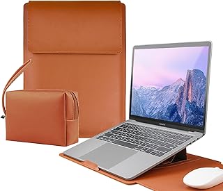 13-Inch Laptop Sleeve for Mac NEO, Leather Case — Laptop Accessories