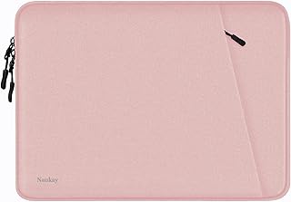Housse pour ordinateur 13,3 po, protection antichoc, rose