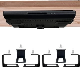 Pmsanzay (6) Under Desk Organizer Rack with Screws
