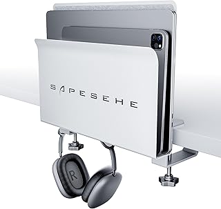 Hanging Desk Organizer with Laptop Mount, 22lb Capacity