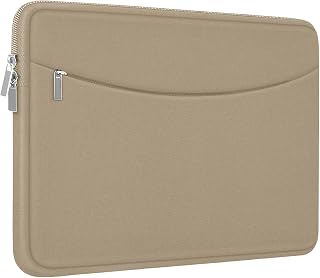 14" Laptop Case Shockproof Briefcase Khaki