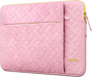 Étui Lacdo 15 pouces MacBook Air M5/M4/M3/M2 MacBook Pro Rose Sakura