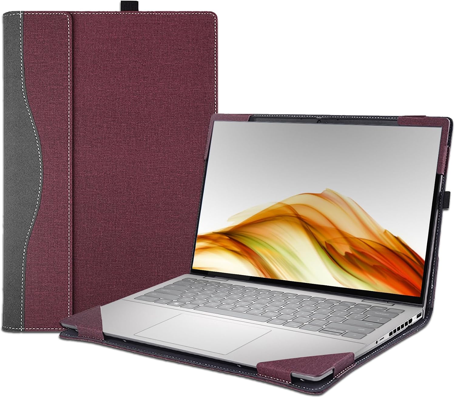 Étui HP EliteBook 6 et ProBook 4 14", cuir PU — Coque de téléphone
