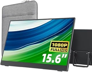 cocopar Portable Monitor 15.6 Inch 1080P FHD 60Hz — Computer Monitor