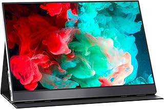 VisionOwl Portable Monitor 15.6" FHD 1080P USB-C HDMI