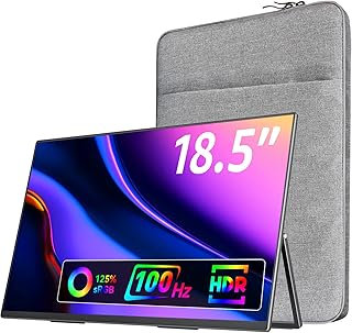 Moniteur Portable VisionOwl 18,5" 1080P 100Hz USB-C — Écrans d'ordinateur
