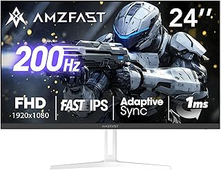 Moniteur gaming Amzfast 24" 200Hz FHD 1ms IPS — Écrans d'ordinateur