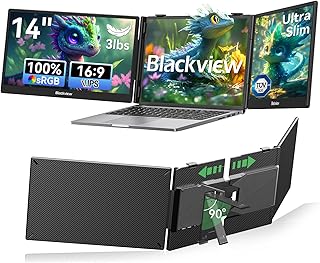 Blackview 14" Portable Monitor 1080P FHD IPS USB-C — Computer Monitor