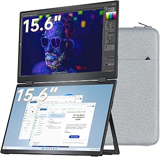 Moniteur Portable VisionOwl Dual 15,6" 1080P FHD USB-C — Écrans d'ordinateur