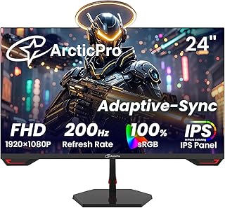 Moniteur Gaming ArcticPro 24" 200Hz FHD IPS 1ms