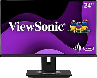 ViewSonic VG2448A 24-inch 1080p IPS Monitor — Computer Monitor