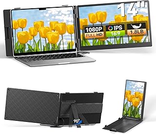 14" 1080P Portable Monitor - 1lb Lightweight — Computer Monitor