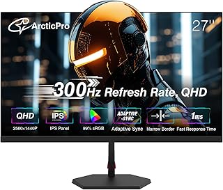 ArcticPro 27" Gaming Monitor 280Hz QHD IPS 0.5ms — Computer Monitor