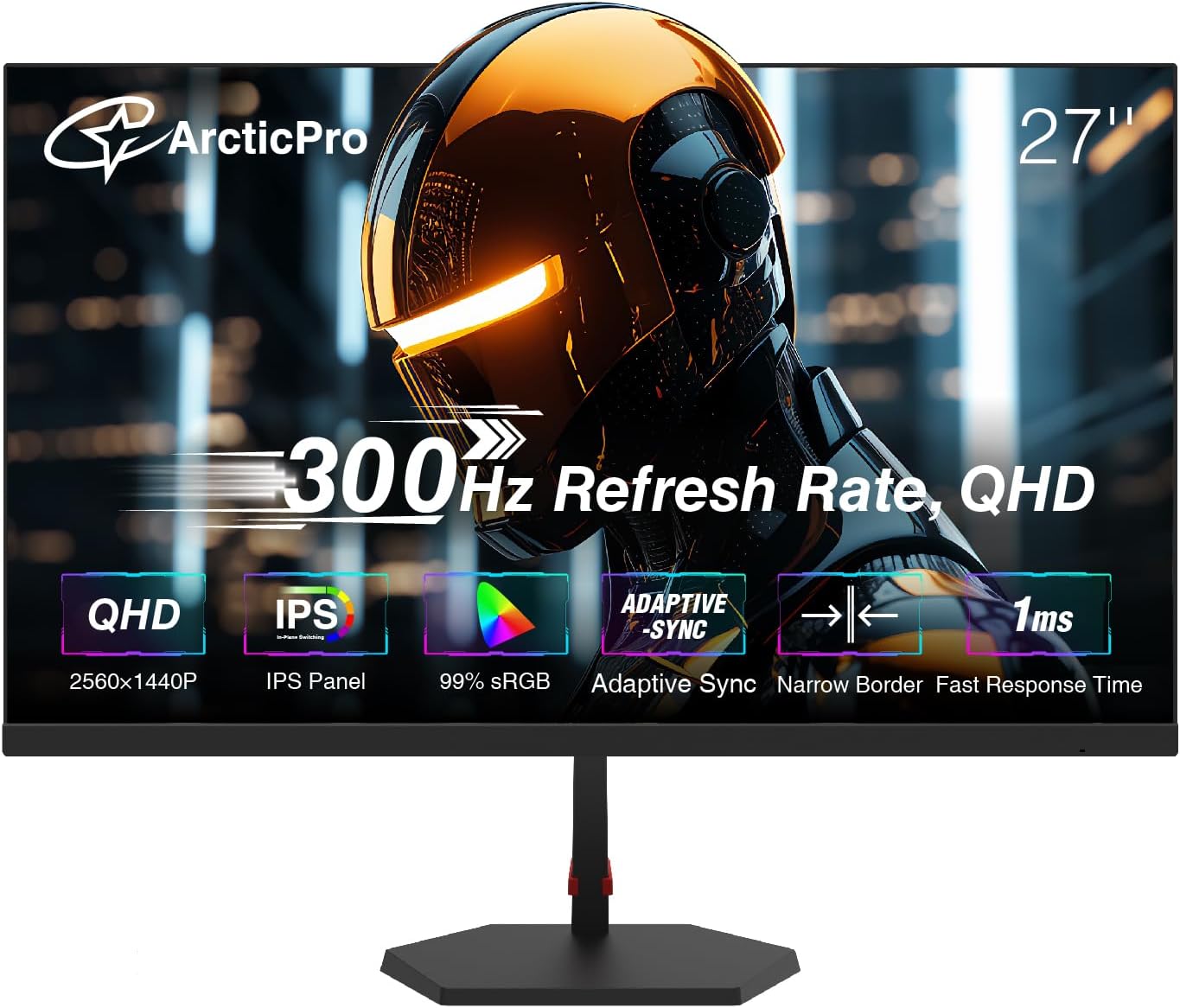 Moniteur Gaming ArcticPro 27" 280Hz QHD IPS 0.5ms — Écrans d'ordinateur