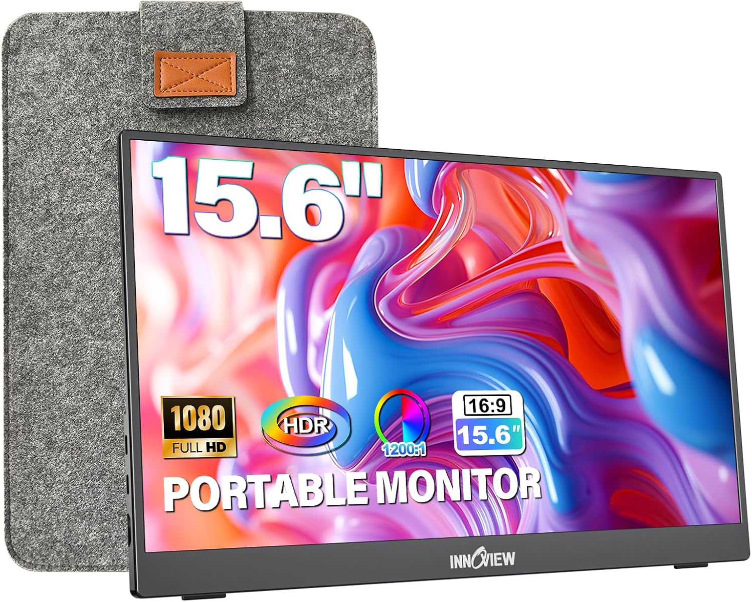InnoView 15,6 po Moniteur Portable FHD IPS — Écrans d'ordinateur