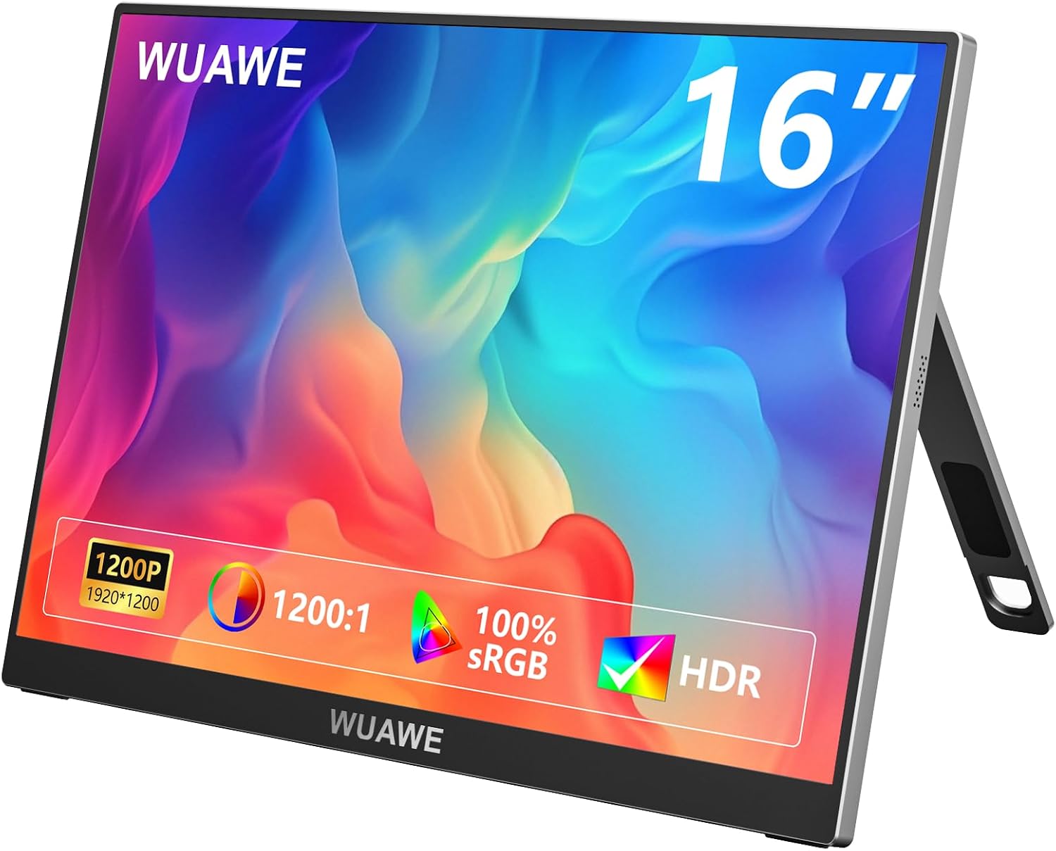 Moniteur Portable WUAWE 16" 1920x1200 USB-C HDMI IPS — Écrans d'ordinateur