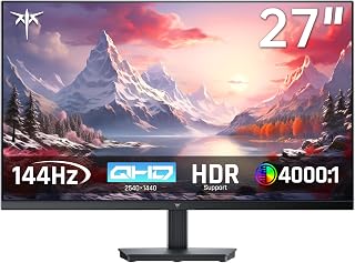 Moniteur KTC 27" QHD 100Hz IPS avec FreeSync et G-Sync