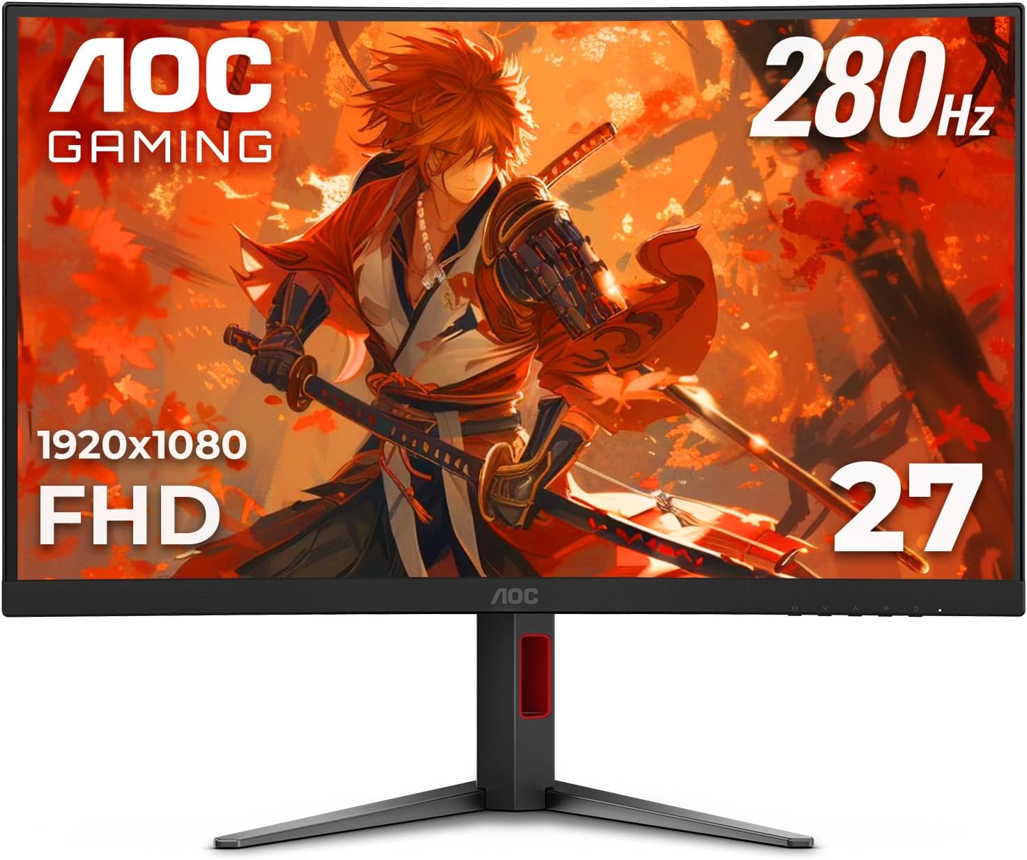 AOC C27G4ZH 27" Moniteur Courbe Gaming 1920x1080 280Hz — Écrans d'ordinateur