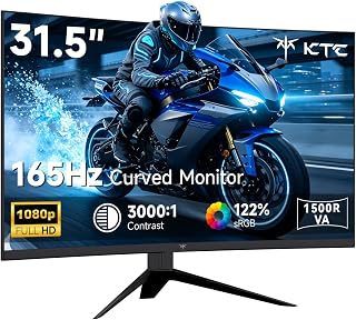 KTC 32" FHD Curved Gaming Monitor 165Hz 1ms — Computer Monitor