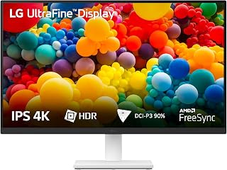 LG 27US500-W 27-inch 4K Ultra HD Monitor — Computer Monitor