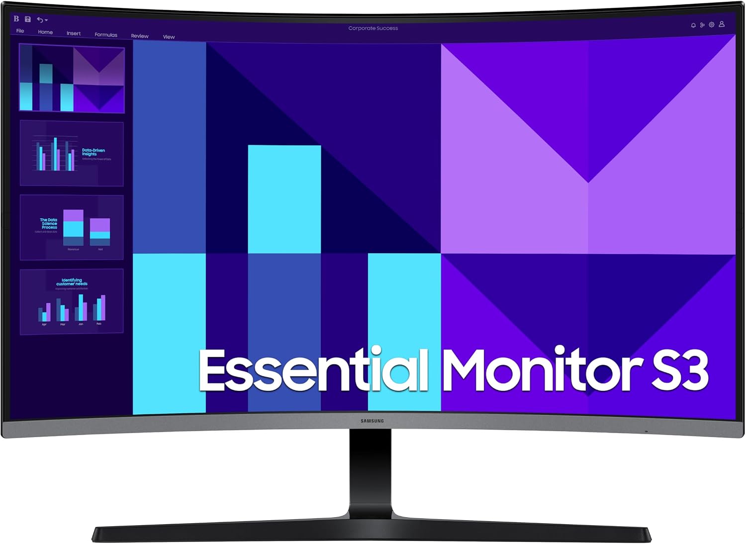 Moniteur Samsung 32 pouces FHD incurvé 100 Hz — Écrans d'ordinateur