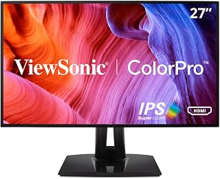 ViewSonic VP2768 PRO 27" 1440p – Moniteur Calibré Couleur