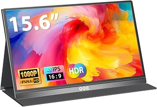 QQH Portable Monitor 15.6" FHD IPS 1080P — Computer Monitor