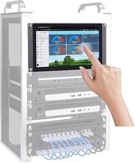 Moniteur GeeekPi 9 po LCD tactile 1280x720 montage en rack — Écrans d'ordinateur