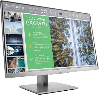 Moniteur HP EliteDisplay E233 23 pouces LED Argent — Écrans d'ordinateur