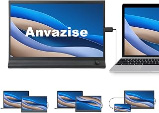 Moniteur portable Anvazise 15,6" 1920×1080 IPS USB-C/HDMI