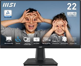MSI PRO MP225V 22-inch FHD Monitor 100Hz 1ms — Computer Monitor