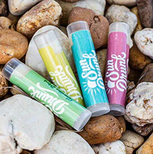 Delicious Hydrating Usda Organic Lip Balm by Sun Drunk - Caribbean Breeze