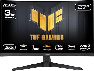 Moniteur de jeu ASUS TUF 27" 1080P incurvé VG27VQM1B — Écrans d'ordinateur