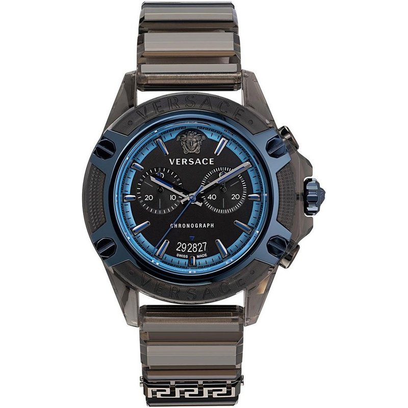 Versace VEZ700622 Icon Active Montre noire pour homme et femme — Montres pour hommes