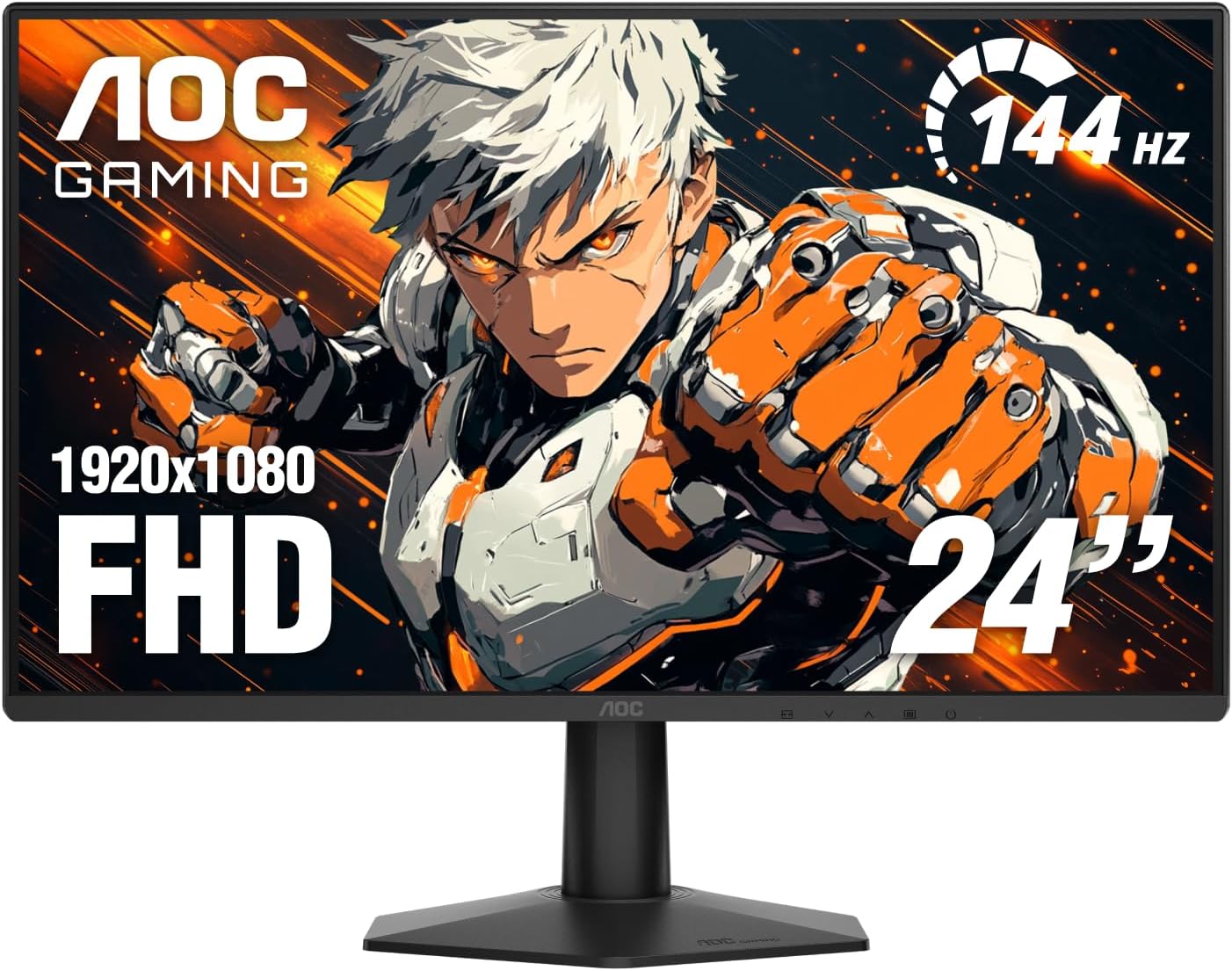 AOC 24G51F 24" Gaming Monitor 144Hz IPS 1920x1080 — Computer Monitor