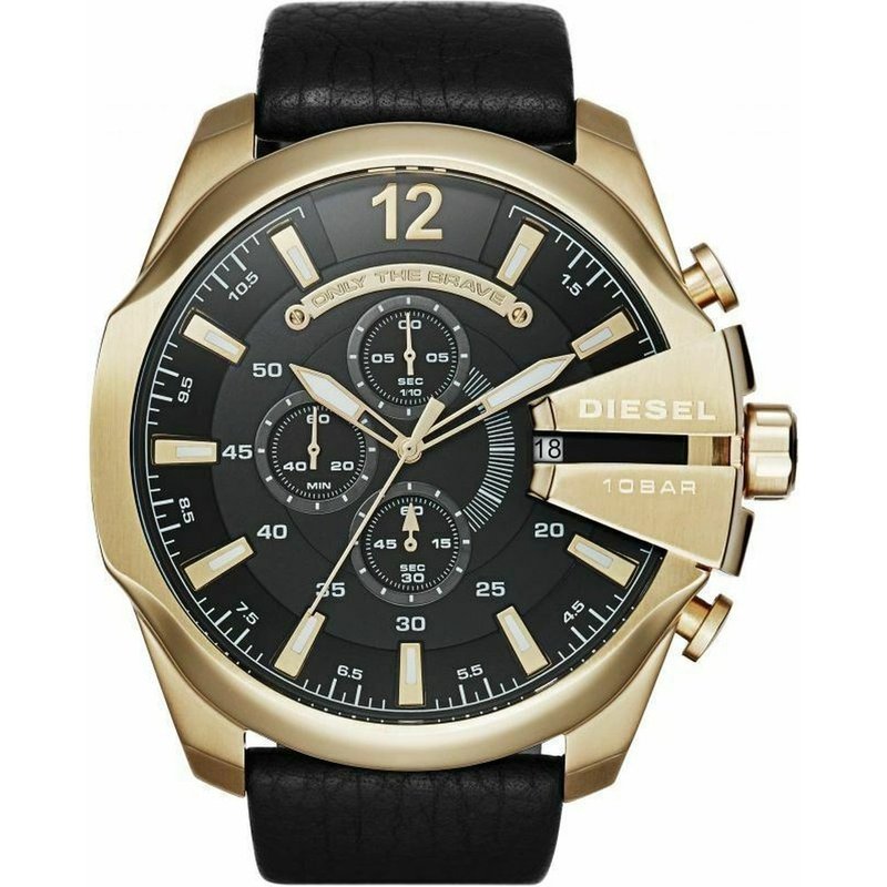 Diesel DZ4344 Mens Mega Chief Chronograph Watch — Mens Watches