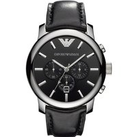 Emporio Armani AR0431 Classic Men's Watch with Leather Strap — Mens Watches