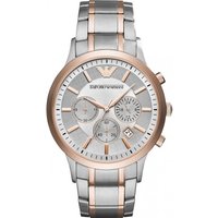 Emporio Armani AR11077 Men's Renato Rose Gold Watch — Mens Watches