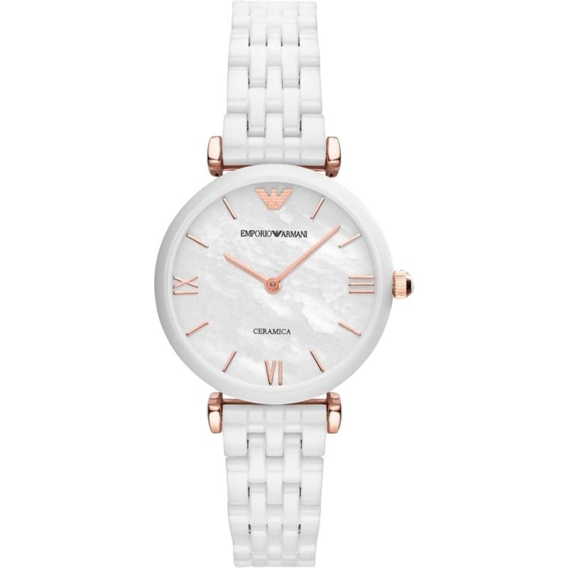 Montre Emporio Armani AR1486 en céramique pour femme — Montres pour femmes
