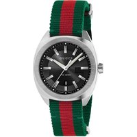 Montre pour homme Gucci YA142305 GG2570 en toile noire 41 mm