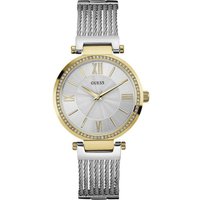 Montre pour femme Guess W0638L7 Soho à quartz et cadran argenté — Montres pour femmes