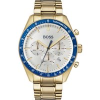 Hugo Boss 1513631 Trophy Montre chronographe plaquée or pour homme