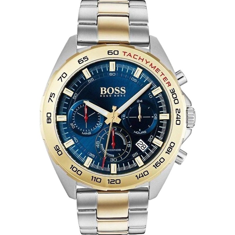 Hugo Boss 1513667 Montre chronographe bicolore pour homme — Montres pour hommes