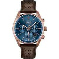 Hugo Boss 1513817 Montre analogique pour homme avec cadran bleu — Montres pour hommes