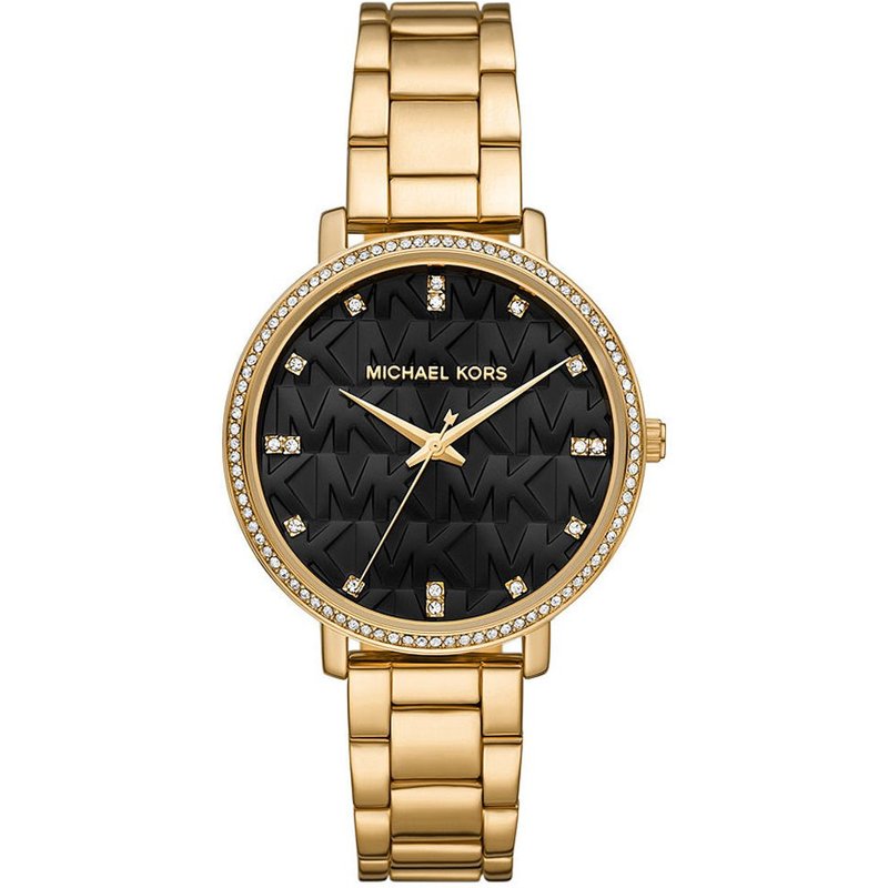 Montre pour femme à motifs noirs Michael Kors MK4593 Pyper — Montres pour femmes
