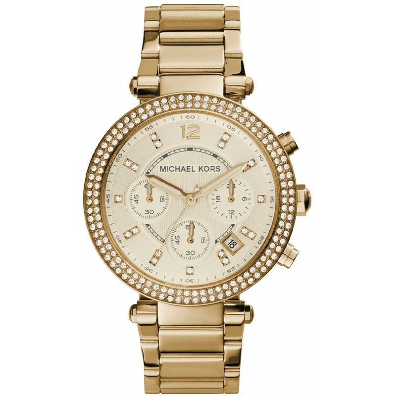 Montre pour femme Michael Kors MK5354 Parker dorée — Montres pour femmes
