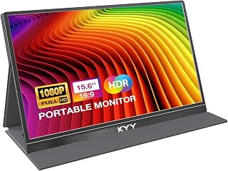 Moniteur portable KYY 15,6" FHD 1080P USB-C HDMI